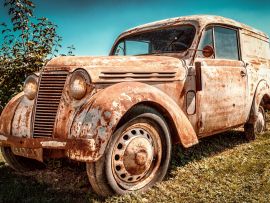 Lais Puzzle - Altes verrostetes Auto - 200 Teile