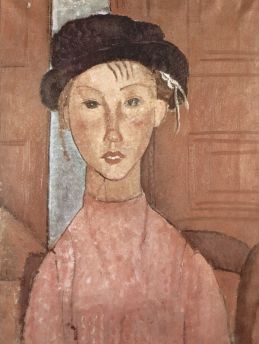 Lais Puzzle - Amadeo Modigliani - Mädchen mit Hut - 1.000 Teile
