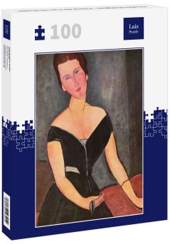 Lais Puzzle - Amadeo Modigliani - Porträt der Frau van Muyden - 100 Teile