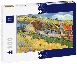 Lais Puzzle - Vincent Willem van Gogh - Bauernhütten in Auvers - 100 Teile