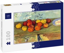 Lais Puzzle - Paul Cézanne - Stilleben mit Äpfeln und Gebäck - 100 Teile