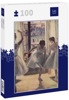 Lais Puzzle - Edgar Germain Hilaire Degas - Drei Tänzerinnen in einem Übungssaal - 100 Teile