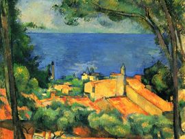 Lais Puzzle - Paul Cézanne - L'Estaque mit roten Dächern - 500 & 1.000 Teile