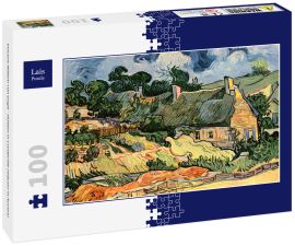 Lais Puzzle - Vincent Willem van Gogh - Hütten in Cordeville (Häuser in Auvers) - 100 Teile