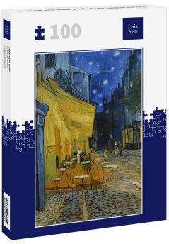 Lais Puzzle - Vincent Willem van Gogh - Caféterasse bei Nacht - 100 Teile