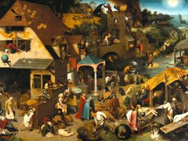 Lais Puzzle - Pieter Bruegel d. Ä. - Serie der bilderbogenartigen Gemälde,  Die niederländischen Sprichwörter - 500 & 1.000 Teile