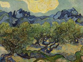 Lais Puzzle - Vincent Willem van Gogh - Landschaft mit Olivenbäumen - 500 Teile