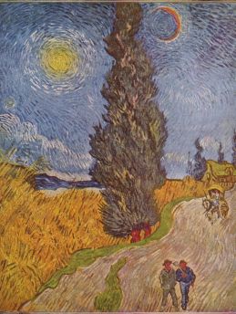 Lais Puzzle - Vincent Willem van Gogh - Landstraße mit Zypressen - 500 & 1.000 Teile