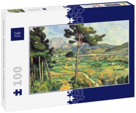Lais Puzzle - Paul Cézanne - Montaigne Sainte-Victoire, von Bellevue aus gesehen - 100 Teile
