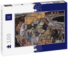 Lais Puzzle - Egon Schiele - Der Häuserbogen oder Inselstadt - 100 Teile