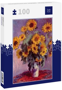 Lais Puzzle - Claude Monet - Stilleben mit Sonnenblumen - 100 Teile