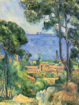 Lais Puzzle - Paul Cézanne - Blick auf L'Estaque und das Chateaux d'If (Das Meer bei L'Estaque) - 500 & 1.000 Teile