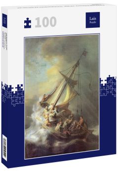 Lais Puzzle - Rembrandt Harmensz. van Rijn - Christus im Sturm auf dem See von Galilea - 100 Teile