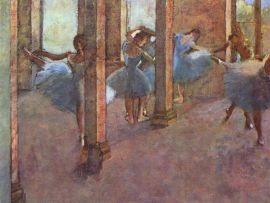 Lais Puzzle - Edgar Germain Hilaire Degas - Tänzerinnen im Foyer - 500 Teile