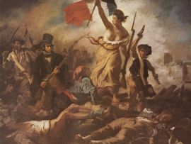 Lais Puzzle - Eugène Ferdinand Victor Delacroix - Die Freiheit führt das Volk an - 500 & 1.000 Teile