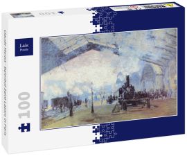 Lais Puzzle - Claude Monet - Bahnhof Saint Lazare in Paris - 100 Teile