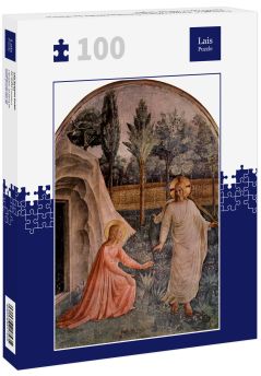 Lais Puzzle - Fra Angelico - Freskenzyklus im Dominikanerkloster San Marco in Florenz, Szene: Noli me tangere - 100 Teile