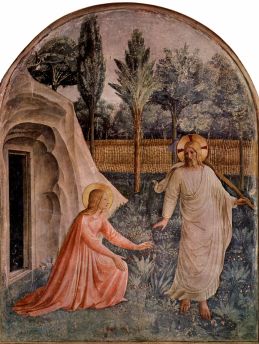 Lais Puzzle - Fra Angelico - Freskenzyklus im Dominikanerkloster San Marco in Florenz, Szene: Noli me tangere - 500 & 1.000 Teile