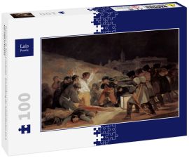 Lais Puzzle - Francisco de Goya y Lucientes - Erschießung der Aufständischen am 3. Mai 1808 in Madrid - 100 Teile