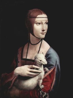 Lais Puzzle - Leonardo da Vinci - Porträt einer Dame mit Hermelin - 500 & 1.000 Teile