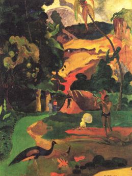 Lais Puzzle - Paul Gauguin - Landschaft mit Pfauen (Matamoe) - 500 & 1.000 Teile