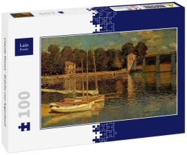 Lais Puzzle - Claude Monet - Brücke von Argenteuil - 100 Teile