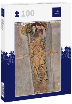 Lais Puzzle - Gustav Klimt - Der Beethovenfries, Wandgemälde im Sezessionshaus in Wien, heute Österreiche Galerie  - 100 Teile