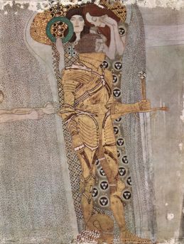 Lais Puzzle - Gustav Klimt - Der Beethovenfries, Wandgemälde im Sezessionshaus in Wien, heute Österreiche Galerie  - 500 Teile