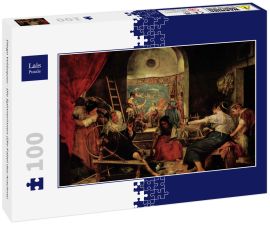 Lais Puzzle - Diego Velázquez - Die Spinnerinnen (Die Fabel des Arachne) - 100 Teile