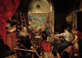 Lais Puzzle - Diego Velázquez - Die Spinnerinnen (Die Fabel des Arachne) - 100 Teile