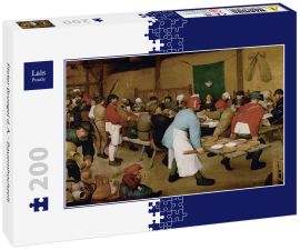 Lais Puzzle - Pieter Bruegel d. Ä. - Bauernhochzeit - 200 Teile