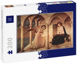 Lais Puzzle - Fra Angelico - Freskenzyklus im Dominikanerkloster San Marco in Florenz, Szene: Verkündigung - 200 Teile