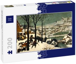 Lais Puzzle - Pieter Bruegel d. Ä. - Zyklus der Monatsbilder, Szene: Heimkehr der Jäger (Monat Januar), Detail - 200 Teile