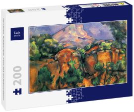 Lais Puzzle - Paul Cézanne - Montagne Sainte-Victoire, Blick vom Steibruch Bibémus - 200 Teile
