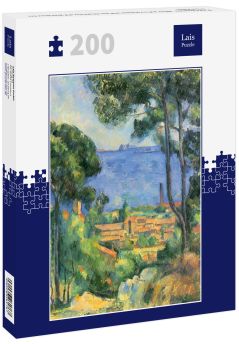 Lais Puzzle - Paul Cézanne - Blick auf L'Estaque und das Chateaux d'If (Das Meer bei L'Estaque) - 200 Teile