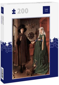 Lais Puzzle - Jan van Eyck - Arnolfini-Hochzeit, Hochzeitsbild des Giovanni Arnolfini und Giovanna Cenami - 200 Teile