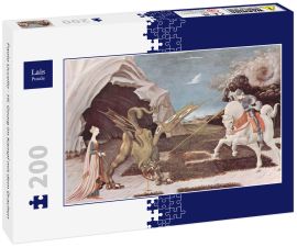 Lais Puzzle - Paolo Uccello - Hl. Georg im Kampf mit dem Drachen - 200 Teile