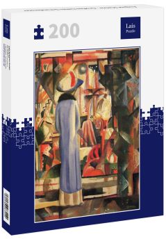 Lais Puzzle - August Macke - Großes helles Schaufenster - 200 Teile
