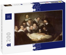 Lais Puzzle - Rembrandt Harmensz. van Rijn - Anatomie des Dr. Tulp - 200 Teile