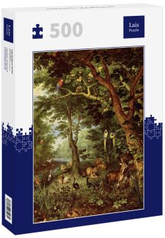 Lais Puzzle - Jan Bruegel d. Ä. - Das Paradies - 500 Teile