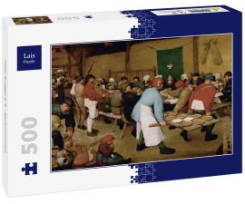Lais Puzzle - Pieter Bruegel d. Ä. - Bauernhochzeit - 500 Teile