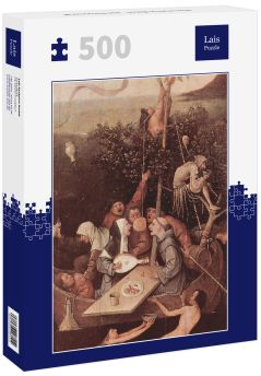 Lais Puzzle - Hieronymus Bosch - Das Narrenschiff - 500 Teile