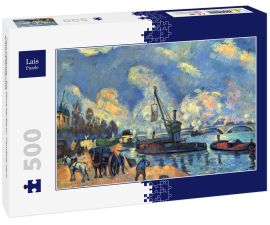 Lais Puzzle - Paul Cézanne - Die Seine bei Bercy, Gemälde nach Armand Guillaumin - 500 Teile