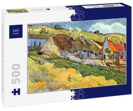 Lais Puzzle - Vincent Willem van Gogh - Bauernhütten in Auvers - 500 Teile