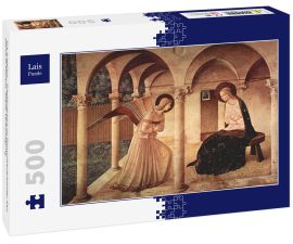 Lais Puzzle - Fra Angelico - Freskenzyklus im Dominikanerkloster San Marco in Florenz, Szene: Verkündigung - 500 Teile