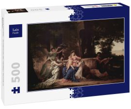 Lais Puzzle - Louis Gauffier - Ruhepause der Heiligen Familie in Ägypten - 500 Teile