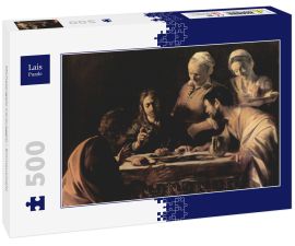 Lais Puzzle - Michelangelo Caravaggio - Emmausmahl - 500 Teile
