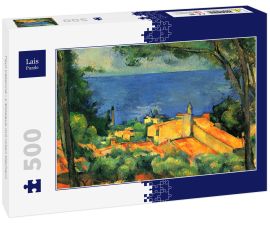 Lais Puzzle - Paul Cézanne - L'Estaque mit roten Dächern - 500 Teile