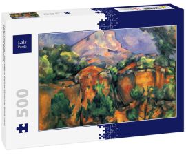 Lais Puzzle - Paul Cézanne - Montagne Sainte-Victoire, Blick vom Steibruch Bibémus - 500 Teile