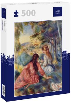 Lais Puzzle - Pierre-Auguste Renoir - Junge Mädchen auf der Wiese - 500 Teile